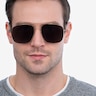 Roadtrip Copper MetalSunglass Frames for Men from EyeBuyDirect