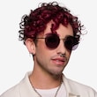 Solbada Black MetalSunglass Frames for Men from EyeBuyDirect