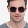 Solbada Bronze MetalSunglass Frames for Men from EyeBuyDirect