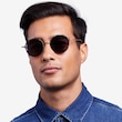 Sun Albee Bronze MetalSunglass Frames for Men from EyeBuyDirect