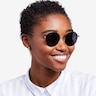 Sun Albee Bronze MetalSunglass Frames for Women from EyeBuyDirect