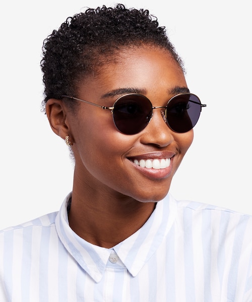 Sun Albee Bronze MetalSunglass Frames for Women from EyeBuyDirect