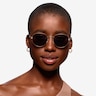 Sun Belleville Gold MetalSunglass Frames for Women from EyeBuyDirect
