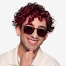 Sun Typha Navy MetalSunglass Frames for Men from EyeBuyDirect