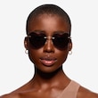 Sun Amore Gold MetalSunglass Frames for Women from EyeBuyDirect