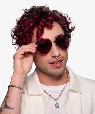 Black Sun Amore -  Metal Sunglasses