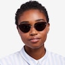 Linger Black MetalSunglass Frames for Women from EyeBuyDirect