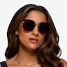 Toyah Silver MetalSunglass Frames for Women from EyeBuyDirect