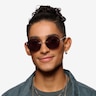 Wise Silver MetalSunglass Frames for Men from EyeBuyDirect