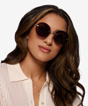 Gold Wise -  Metal Sunglasses