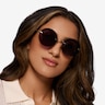 Wise Gold MetalSunglass Frames for Women from EyeBuyDirect