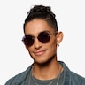 Wise Black MetalSunglass Frames for Men from EyeBuyDirect