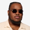 Daze Bronze MetalSunglass Frames for Men from EyeBuyDirect