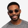 Graham Silver MetalSunglass Frames for Men from EyeBuyDirect