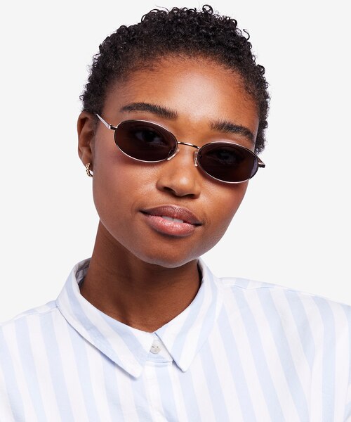 Graham Gold MetalSunglass Frames for Women from EyeBuyDirect