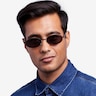 Graham Black MetalSunglass Frames for Men from EyeBuyDirect