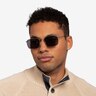 Edge Silver MetalSunglass Frames for Men from EyeBuyDirect