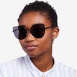 Bless Black MetalSunglass Frames for Women from EyeBuyDirect