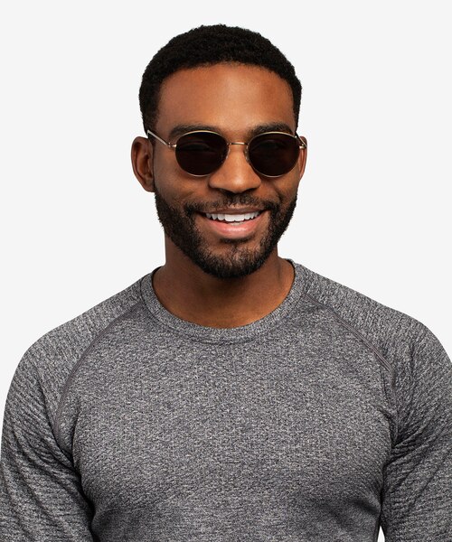 Span Bronze Acetate-metalSunglass Frames for Men from EyeBuyDirect