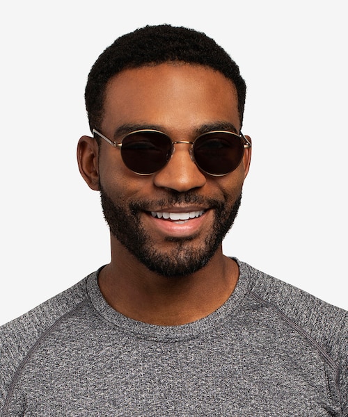 Span Bronze Acetate, MetalSunglass Frames for Men from EyeBuyDirect
