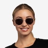 Span Gunmetal Acetate-metalSunglass Frames for Women from EyeBuyDirect