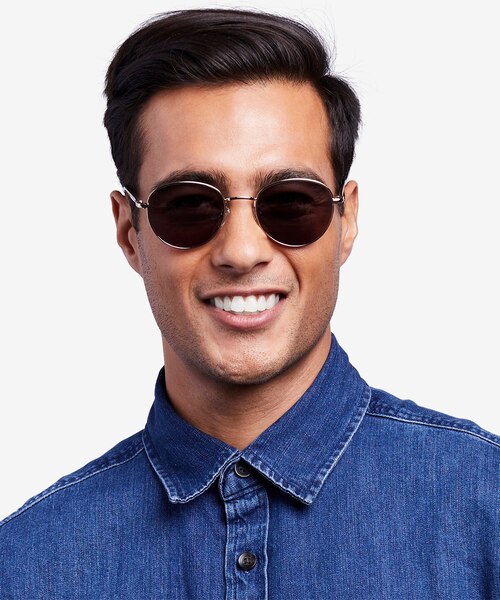 Span Gold Acetate-metalSunglass Frames for Men from EyeBuyDirect