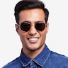 Span Gold Acetate-metalSunglass Frames for Men from EyeBuyDirect
