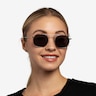 Lito Silver MetalSunglass Frames for Women from EyeBuyDirect