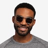 Lito Gold MetalSunglass Frames for Men from EyeBuyDirect
