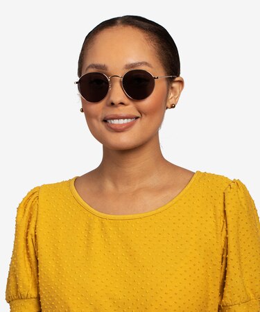 Gold Disclosure -  Metal Sunglasses