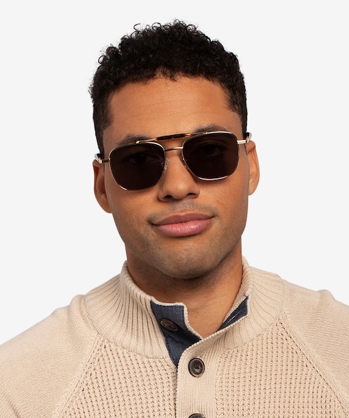 Jackson Gold Tortoise AcetateSunglass Frames for Men from EyeBuyDirect