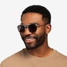 Decade Silver MetalSunglass Frames for Men from EyeBuyDirect