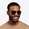 Decade Black MetalSunglass Frames for Men from EyeBuyDirect
