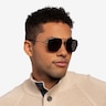 Whittle Silver MetalSunglass Frames for Men from EyeBuyDirect
