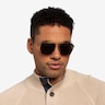 Whittle Bronze MetalSunglass Frames for Men from EyeBuyDirect
