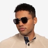 Whittle Gold MetalSunglass Frames for Men from EyeBuyDirect
