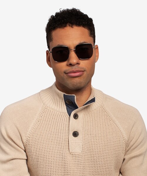 Sunday Silver MetalSunglass Frames for Men from EyeBuyDirect