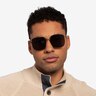Sunday Bronze MetalSunglass Frames for Men from EyeBuyDirect