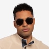 Carlsbad Gold MetalSunglass Frames for Men from EyeBuyDirect