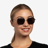 Lenox Silver MetalSunglass Frames for Women from EyeBuyDirect