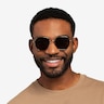 Lenox Gold MetalSunglass Frames for Men from EyeBuyDirect