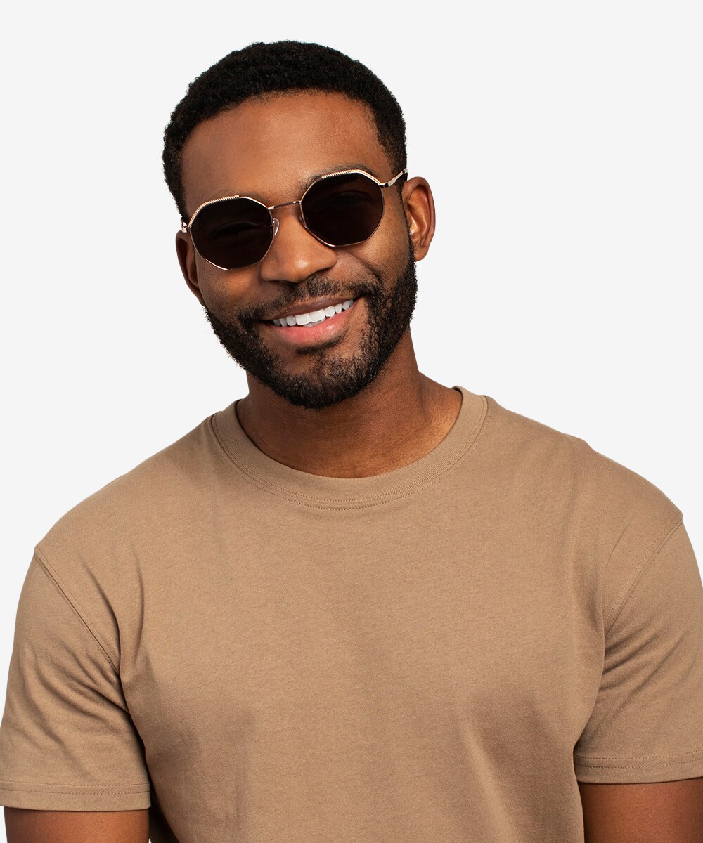 Rose gold sunglasses sales for men