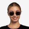 Elsa Rose Gold MetalSunglass Frames for Women from EyeBuyDirect