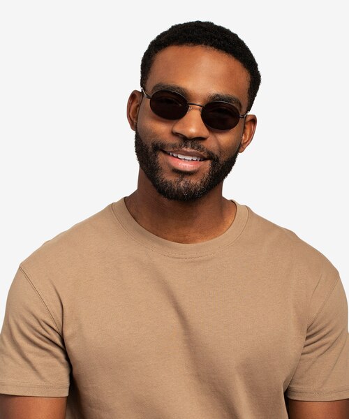 Culture Black MetalSunglass Frames for Men from EyeBuyDirect