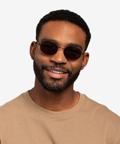 Culture Black MetalSunglass Frames for Men from EyeBuyDirect