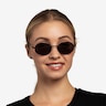 Culture Black MetalSunglass Frames for Women from EyeBuyDirect