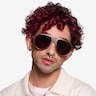 Radar Rose Gold MetalSunglass Frames for Men from EyeBuyDirect