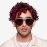 Radar Silver MetalSunglass Frames for Men from EyeBuyDirect