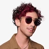Bebop Gold MetalSunglass Frames for Men from EyeBuyDirect