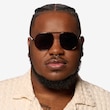 Calculate Bronze MetalSunglass Frames for Men from EyeBuyDirect
